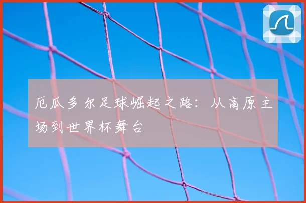 厄瓜多尔足球崛起之路：从高原主场到世界杯舞台